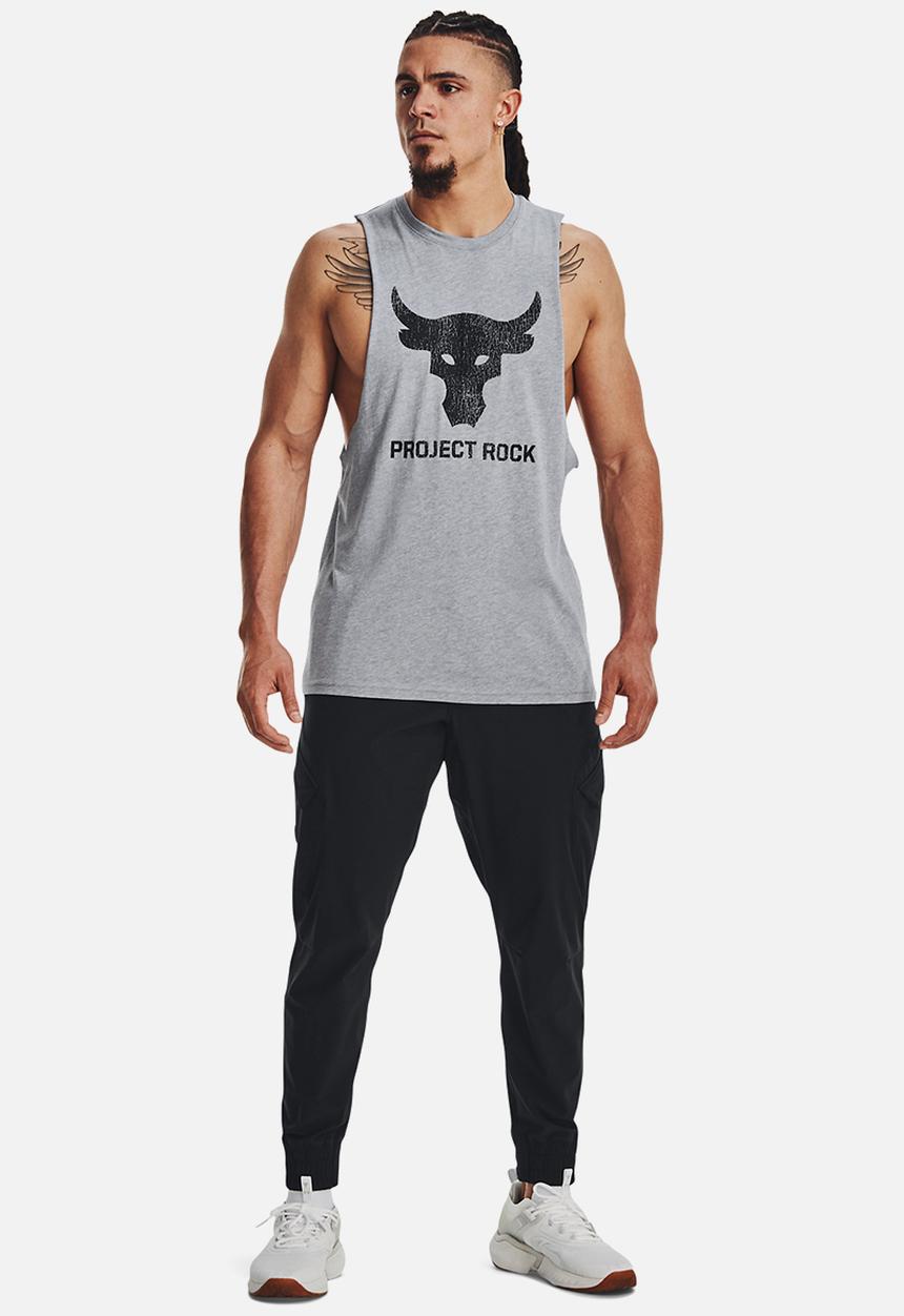 Under Armour - Ua project rock brahma bull tank - steel light heather