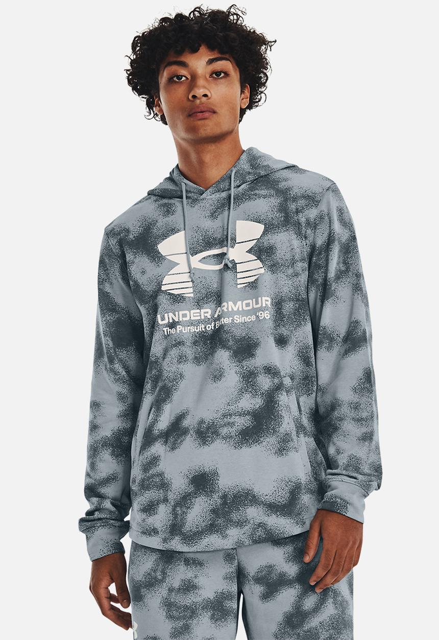 Under Armour - Ua rival terry novelty hood - harbor blue