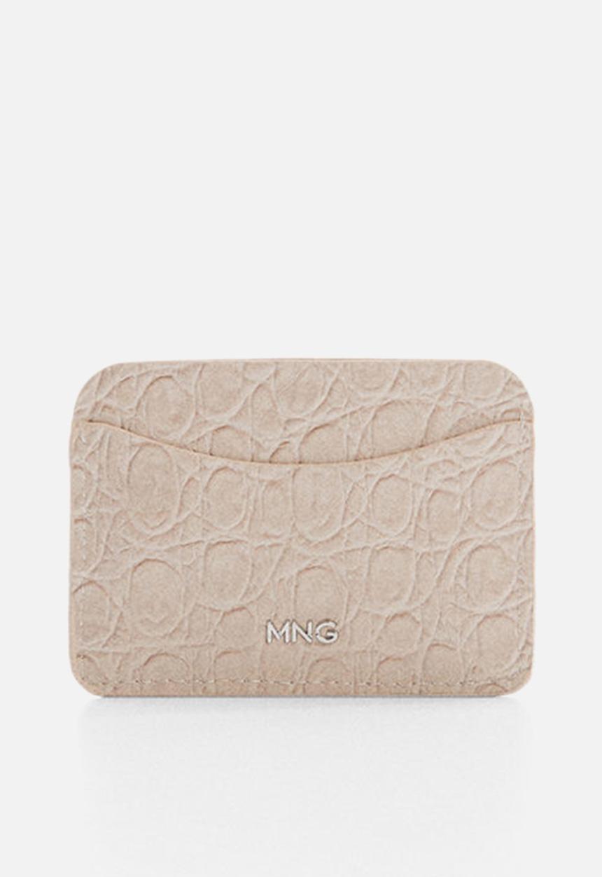 MANGO - Card holder ona - off white