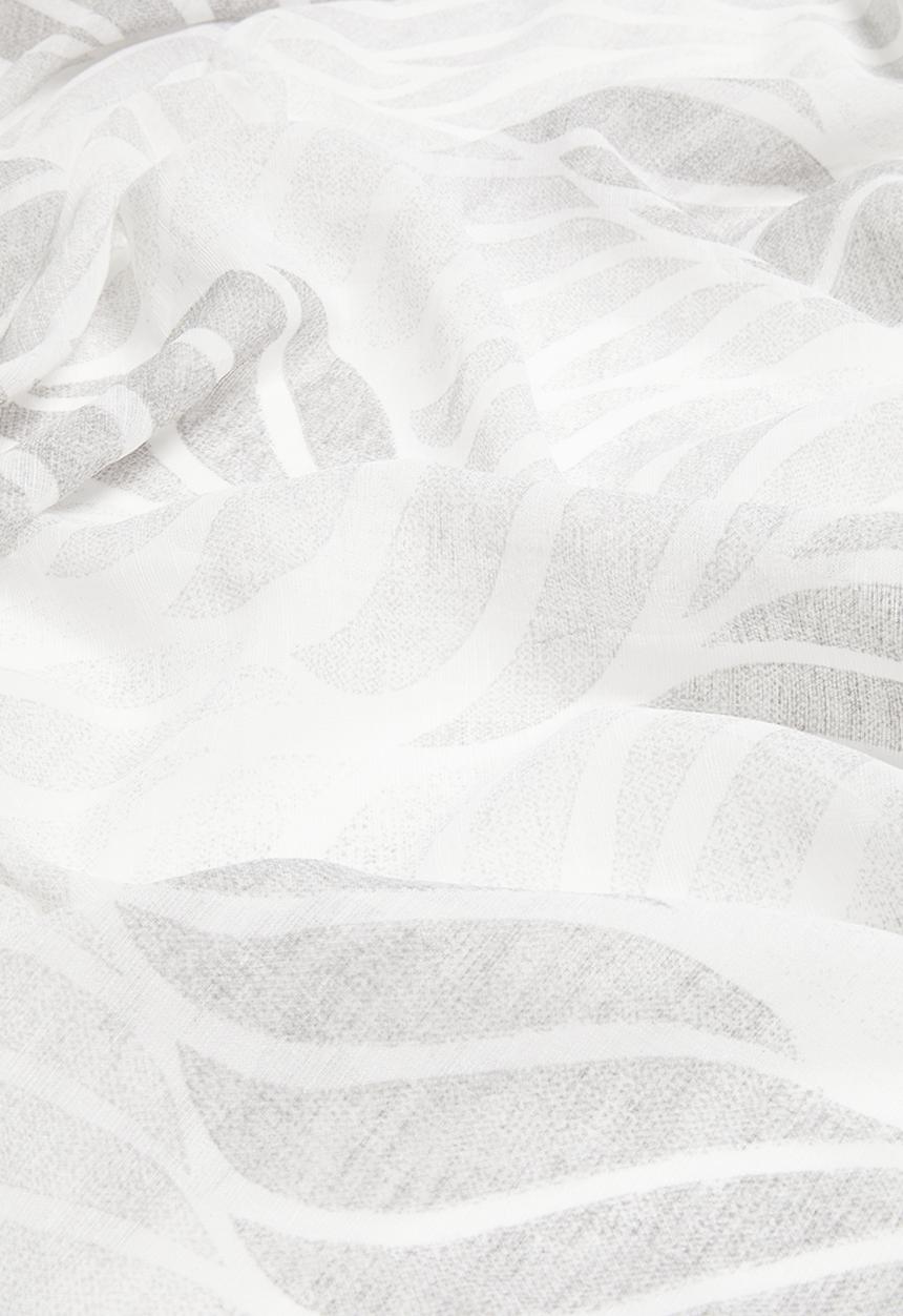 Design Collection - Fern sheer eyelet curtain - grey