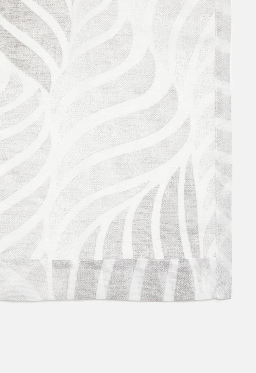 Design Collection - Fern sheer eyelet curtain - grey