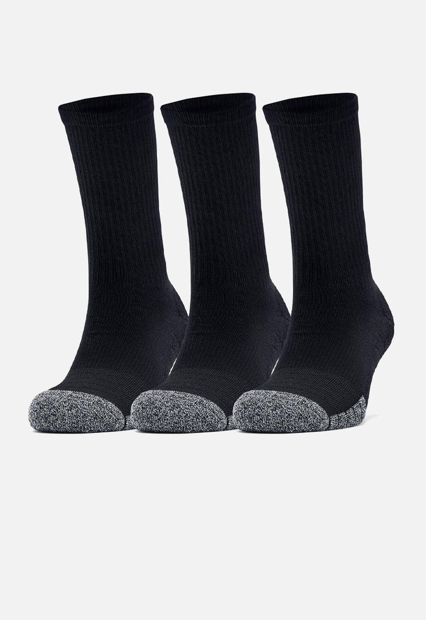 Under Armour - Ua heatgear crew 3 pack - black