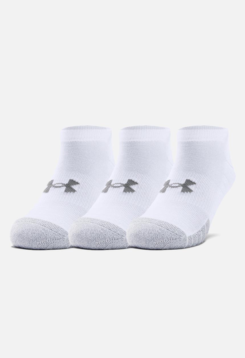 Under Armour - Ua heatgear no show 3 pack - white
