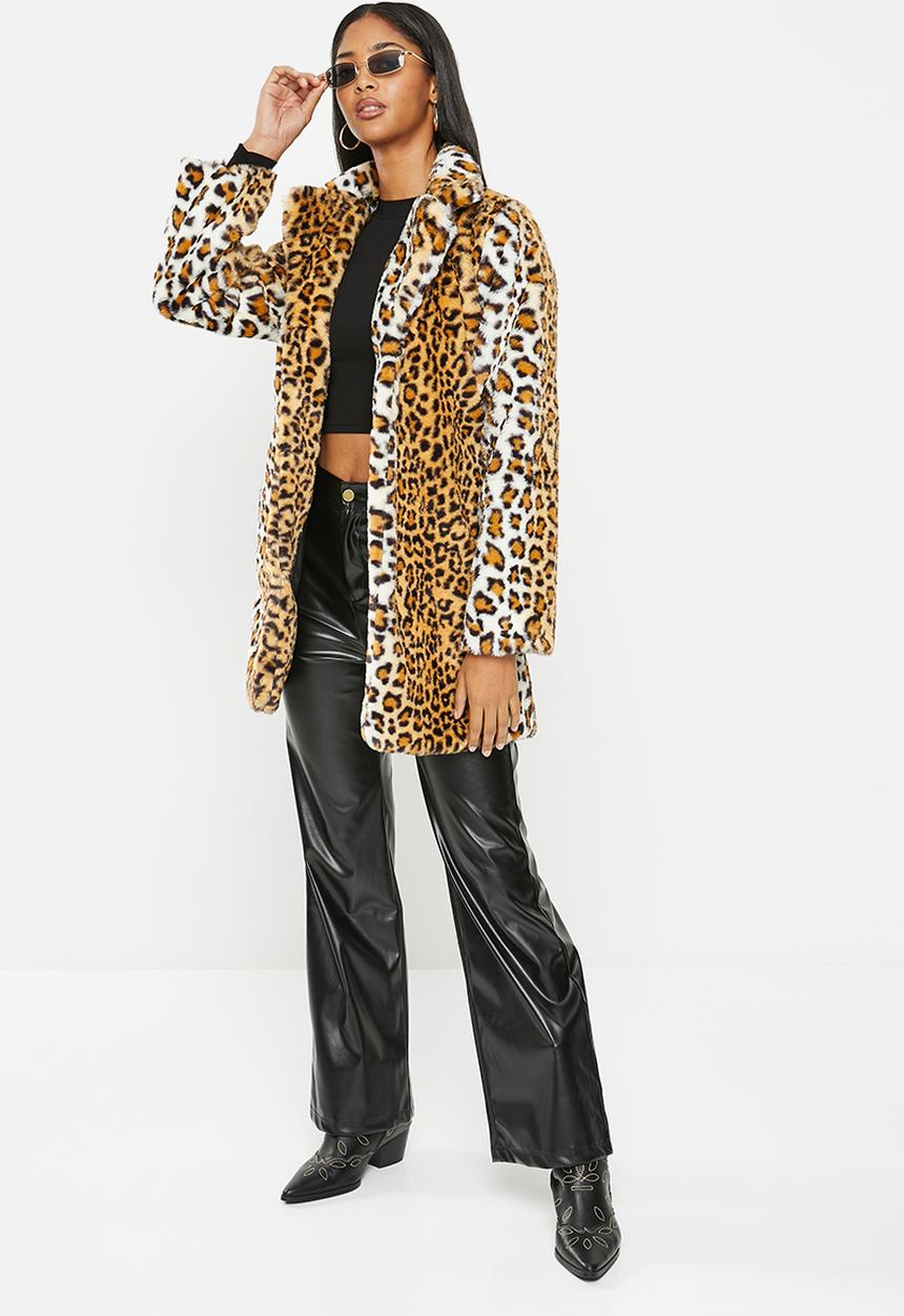 dailyfriday - Faux fur coat - animal print