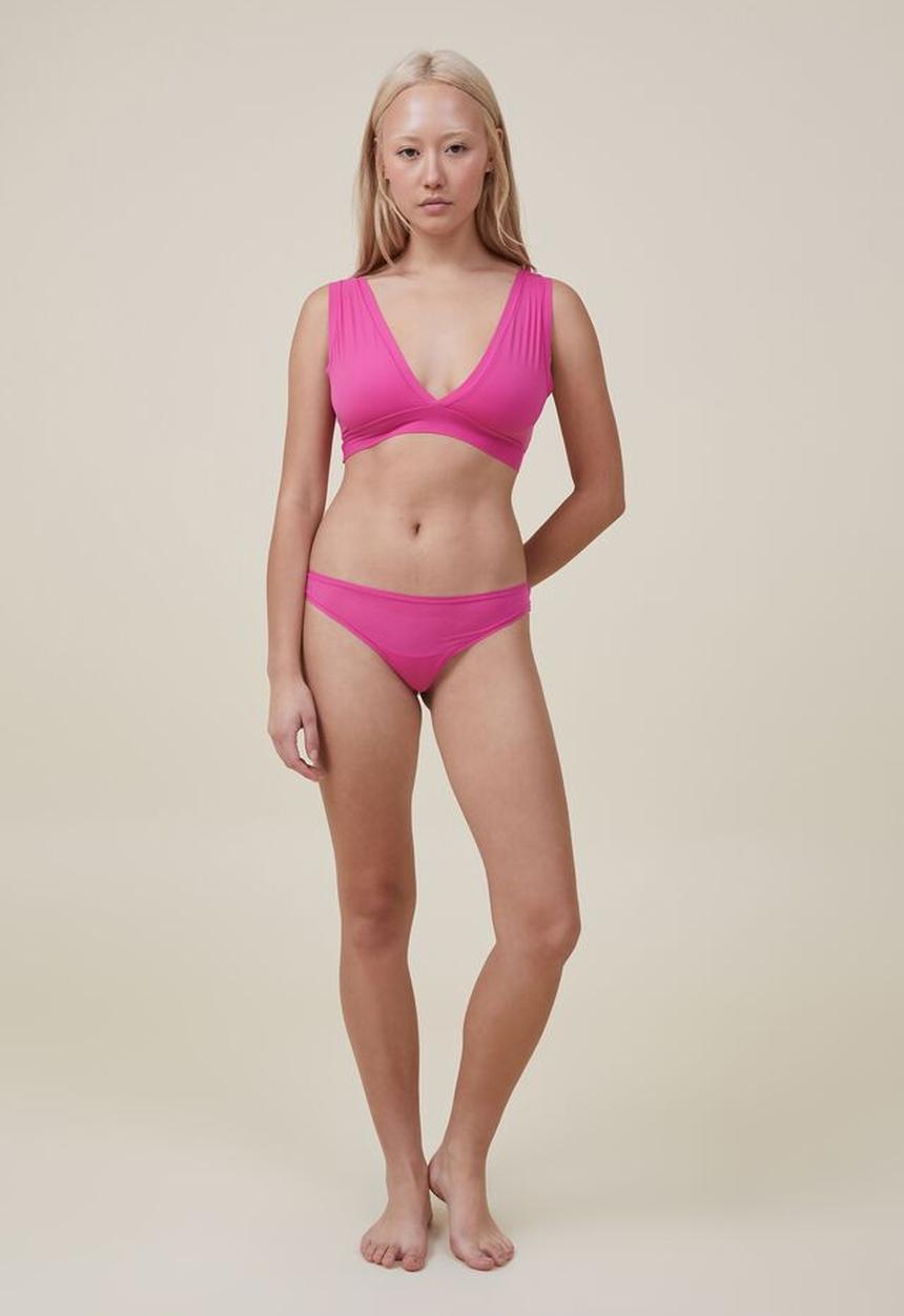 Cotton On - The flexi bralette - lolly pink