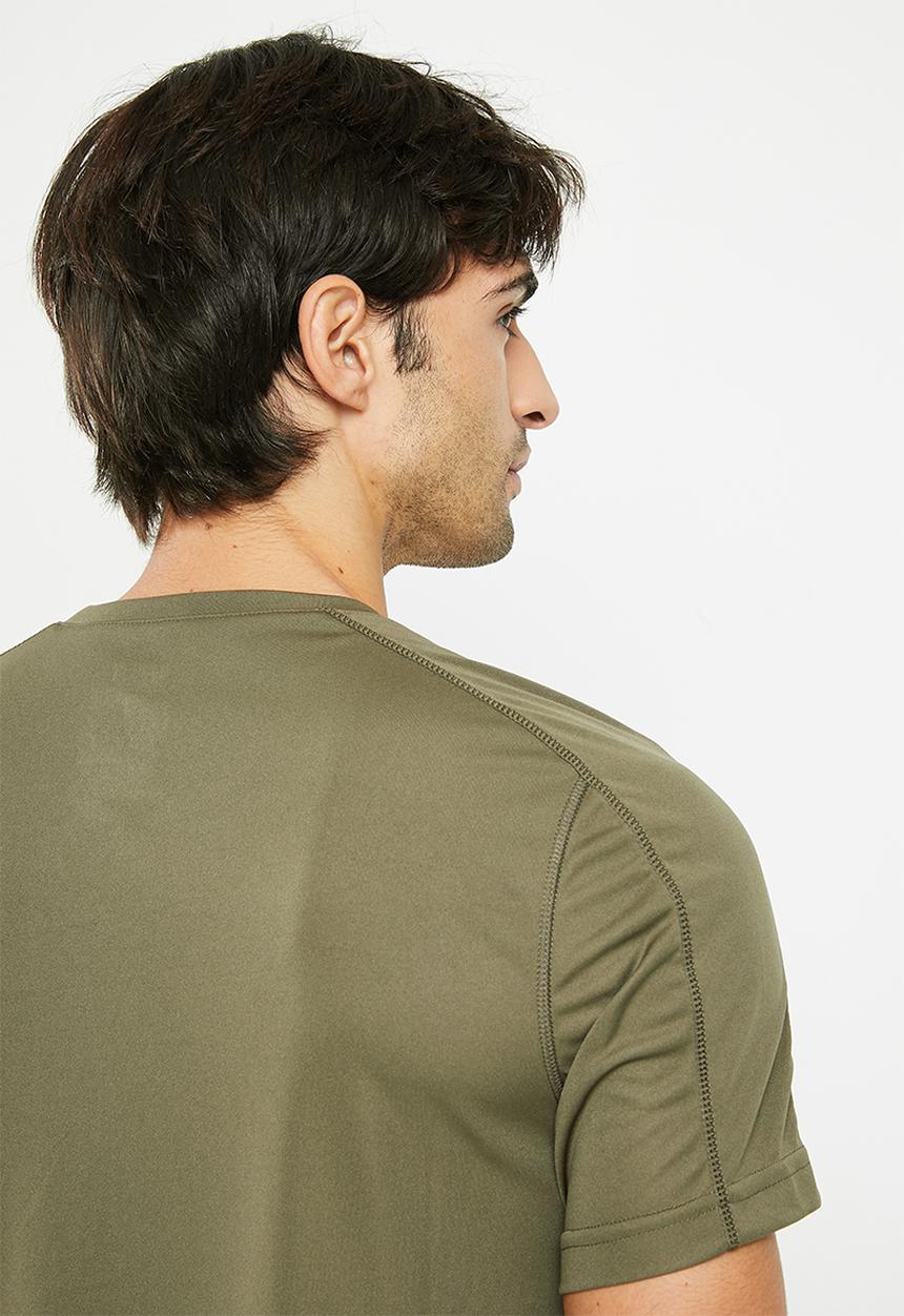Reebok - Short sleeve tech tee - olive