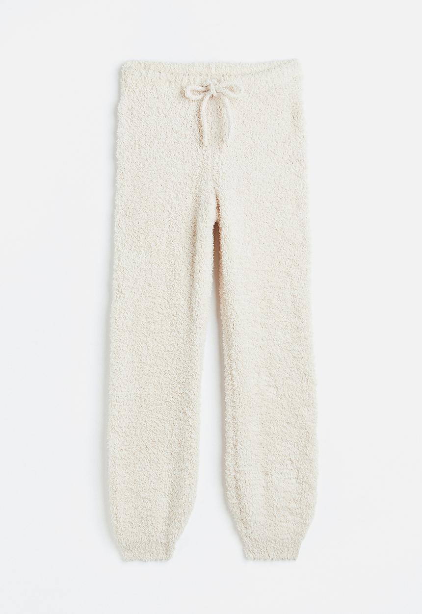 H&M - Fluffy joggers - light beige