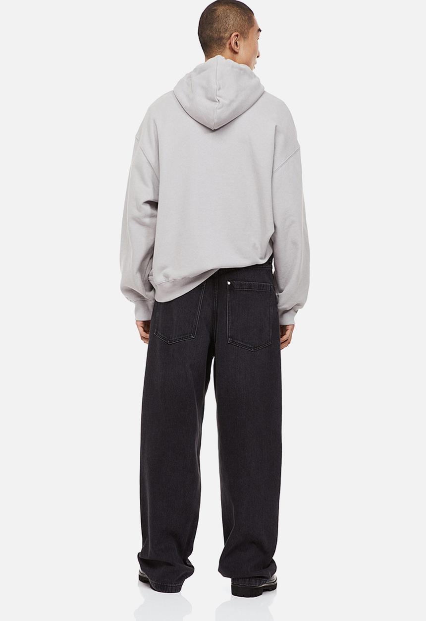 H&M - Baggy jeans - black