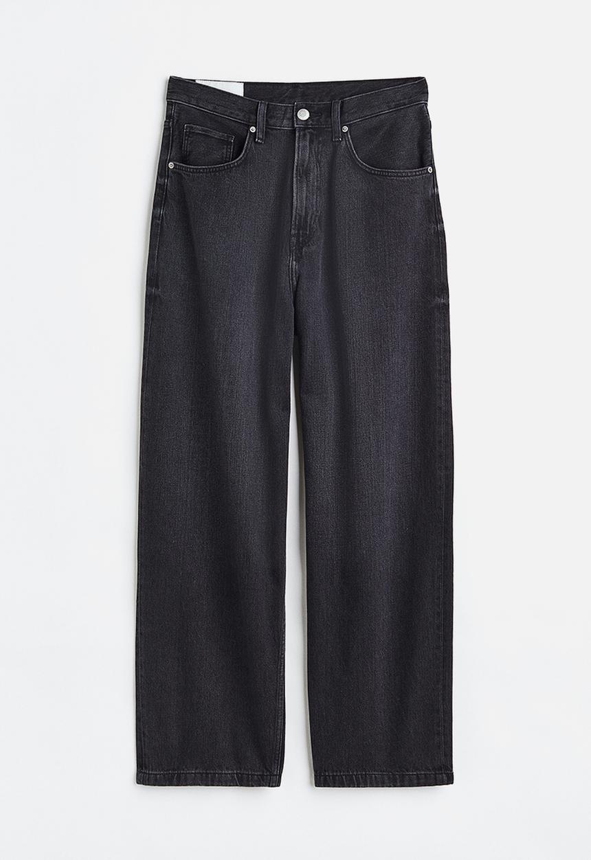 H&M - Baggy jeans - black