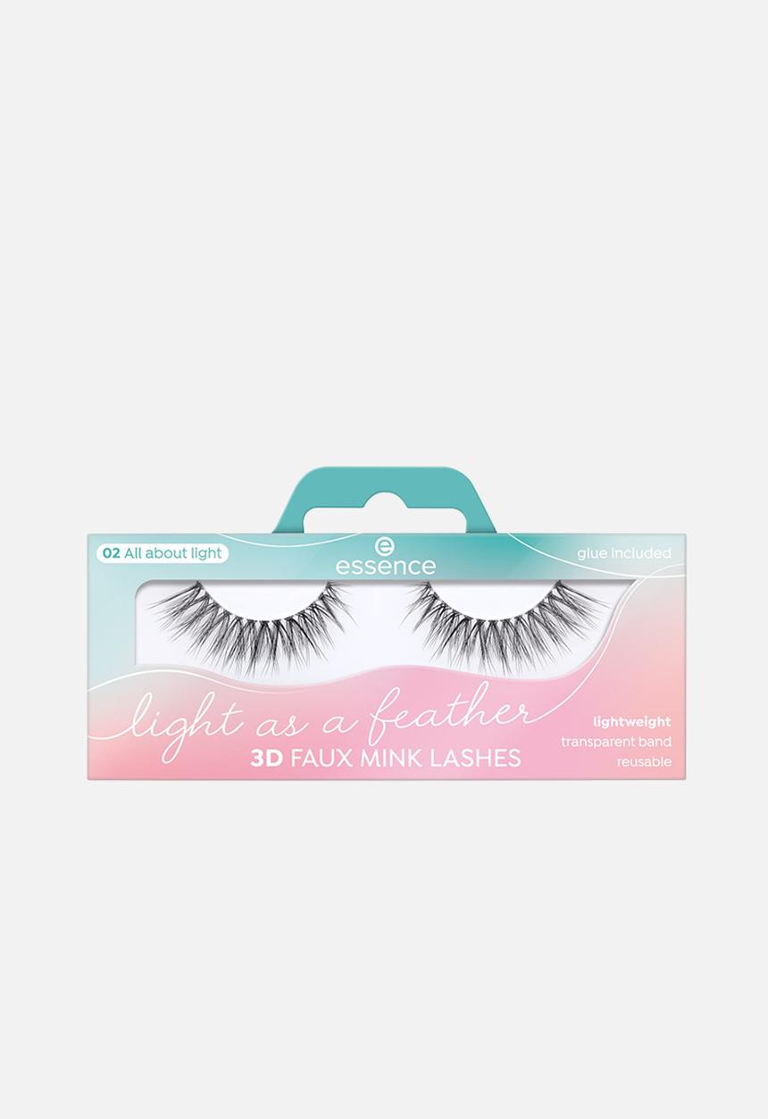essence - Light as a feather 3D faux mink lashes 02