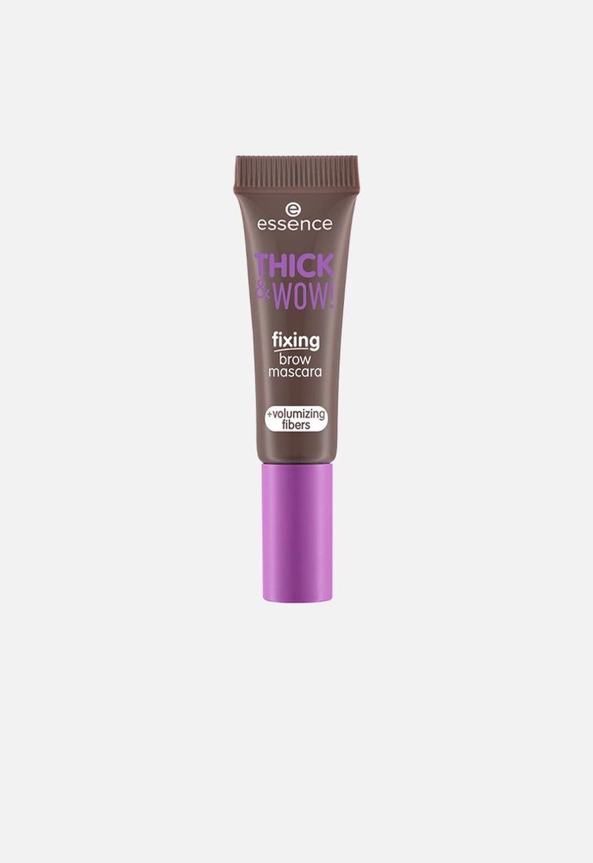 essence - THICK & WOW! Fixing Brow Mascara 02 - Ash Brown