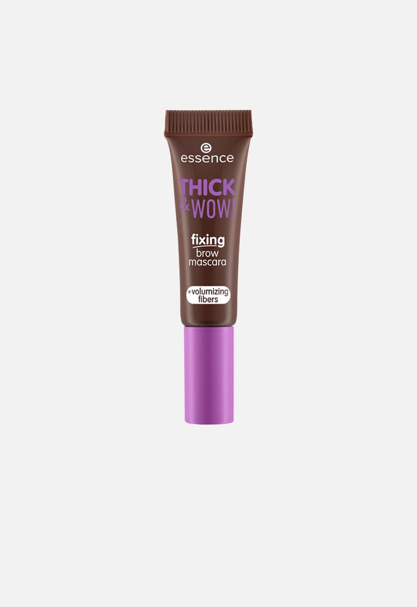 essence - THICK & WOW! Fixing Brow Mascara 03 - Brunette Brown