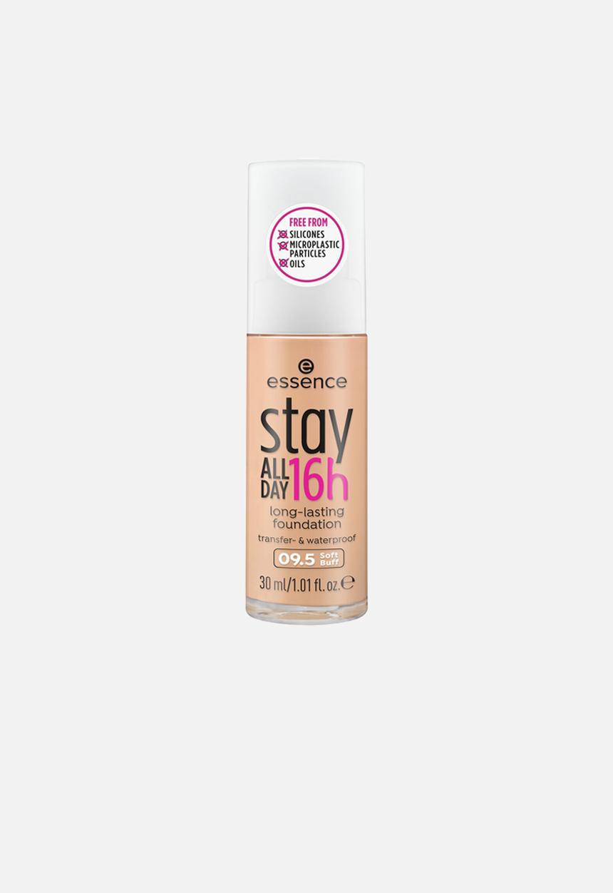essence - stay ALL DAY 16h long-lasting Foundation 09.5