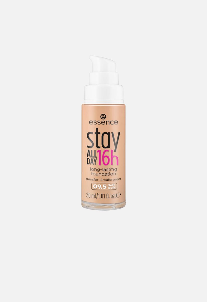essence - stay ALL DAY 16h long-lasting Foundation 09.5