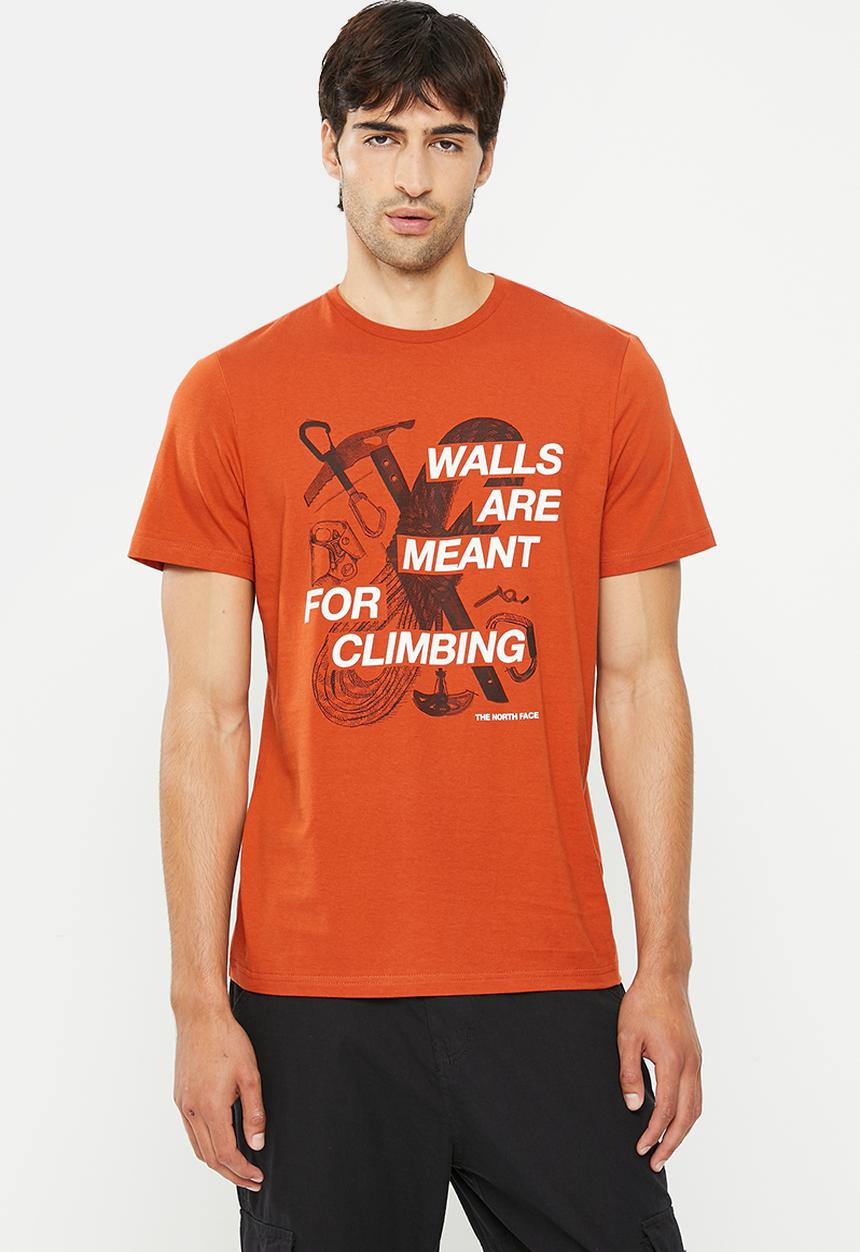 The North Face - Outdoor short sleeve graphic tee - rusted bronze (lv4)