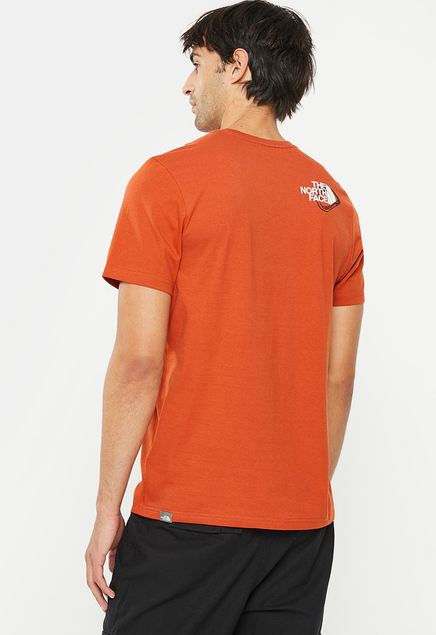 The North Face - Outdoor short sleeve graphic tee - rusted bronze (lv4)