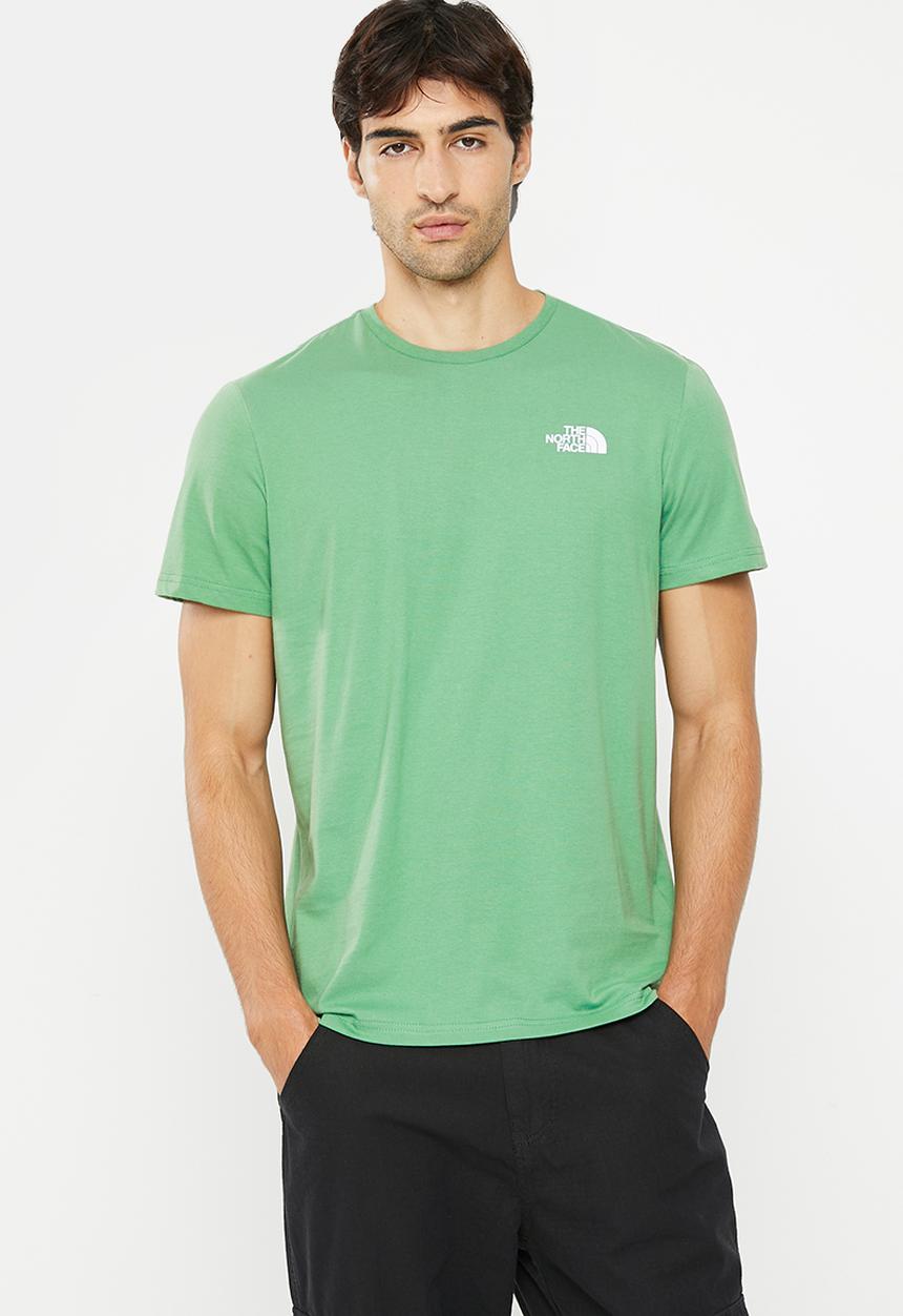 The North Face - Short sleeve redbox tee - eu - deep grass green (n11)