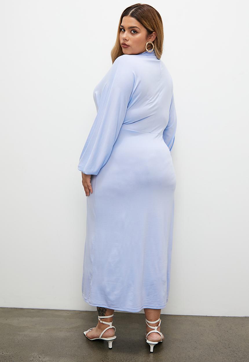 Superbalist - Dolman sleeve midi dress - powder blue