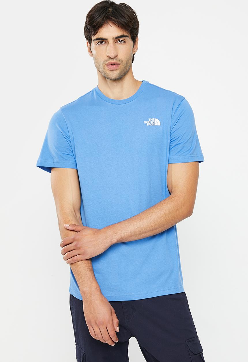 The North Face - Short sleeve simple dome tee - eu - super sonic blue (lv6)