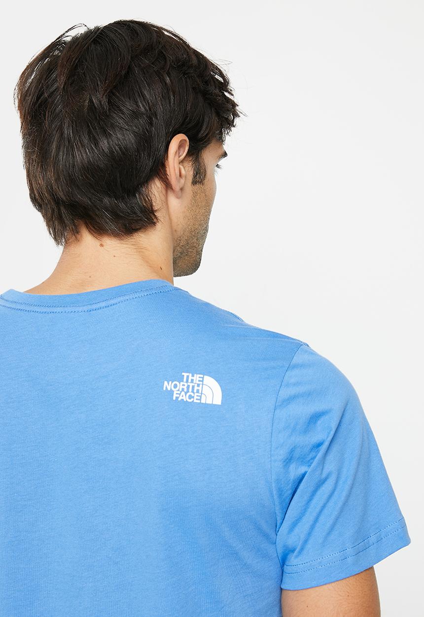 The North Face - Short sleeve simple dome tee - eu - super sonic blue (lv6)