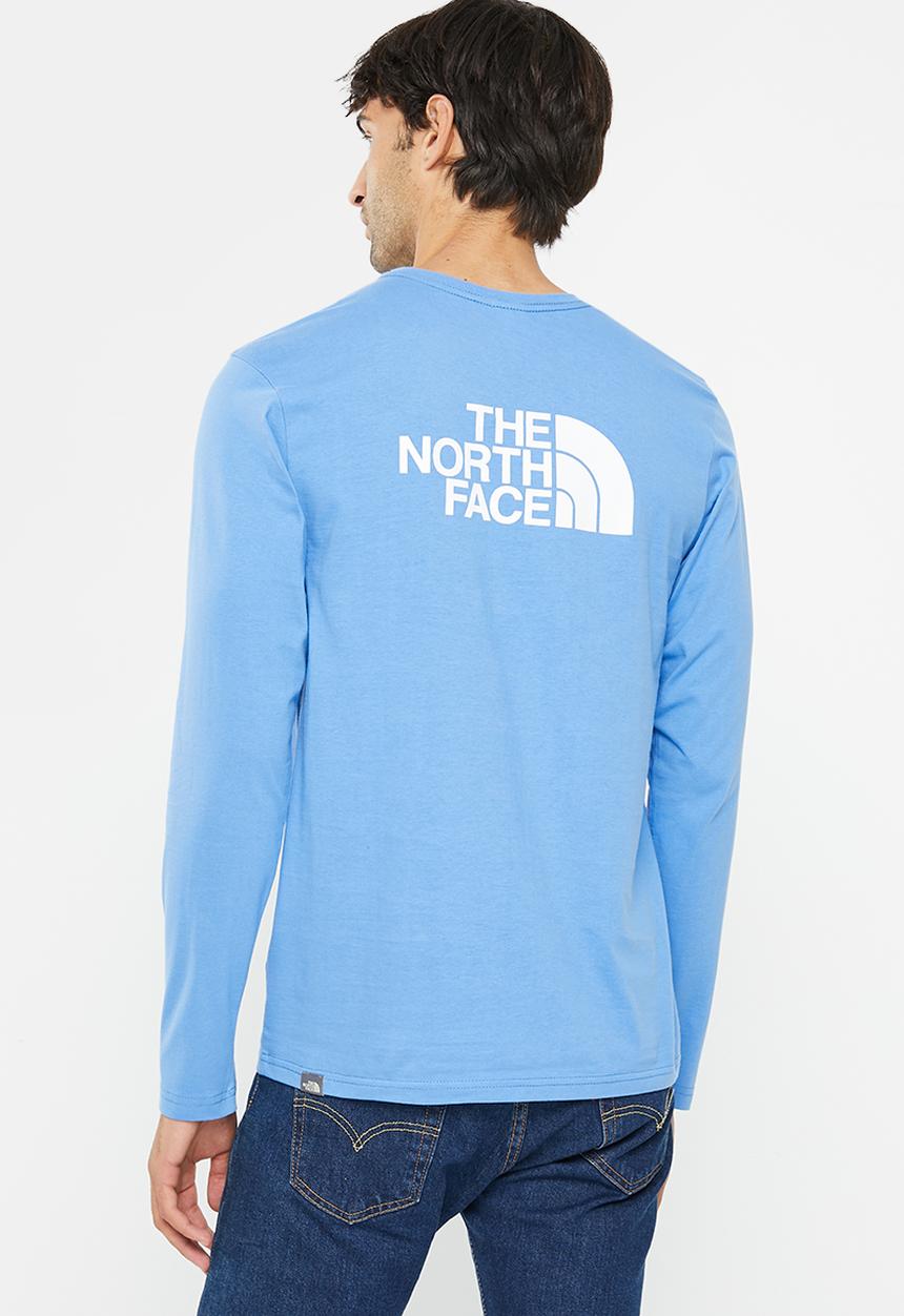The North Face - Long sleeve easy tee - eu - super sonic blue (lv6)