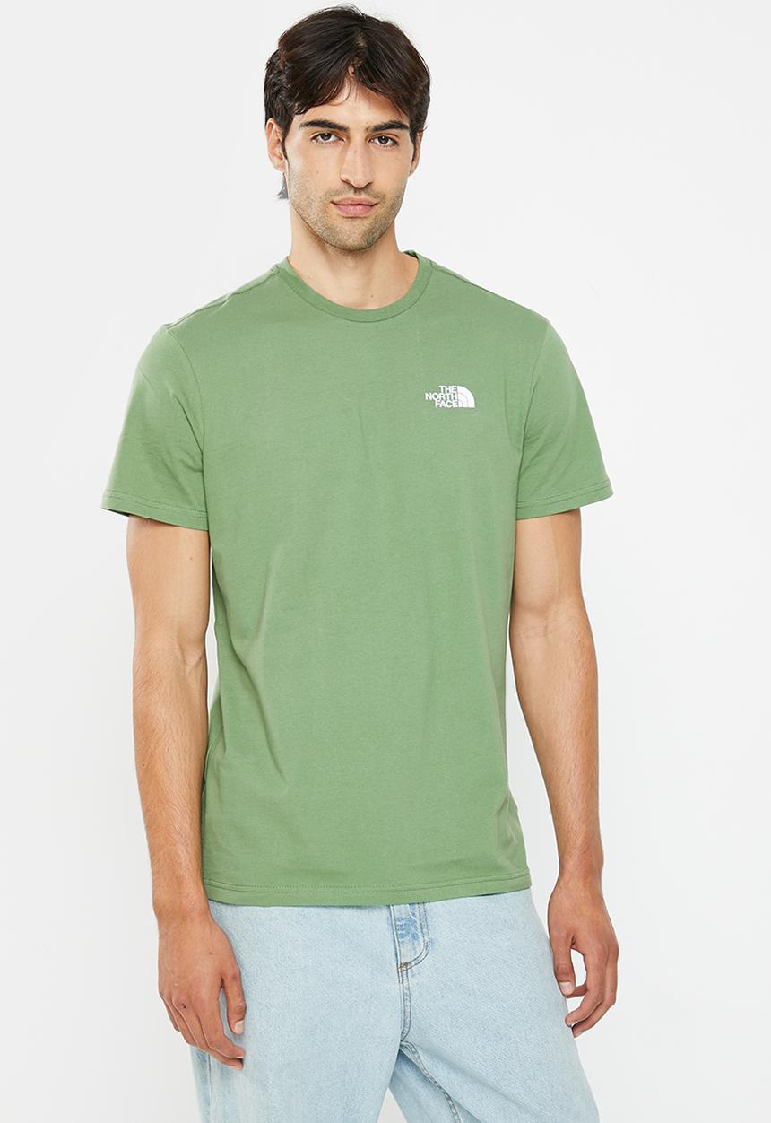 The North Face - Short sleeve simple dome tee - eu - deep grass green (n11)