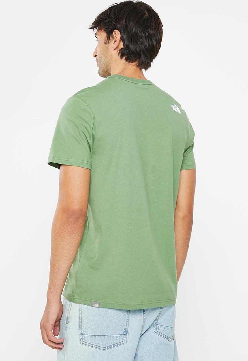 The North Face - Short sleeve simple dome tee - eu - deep grass green (n11)