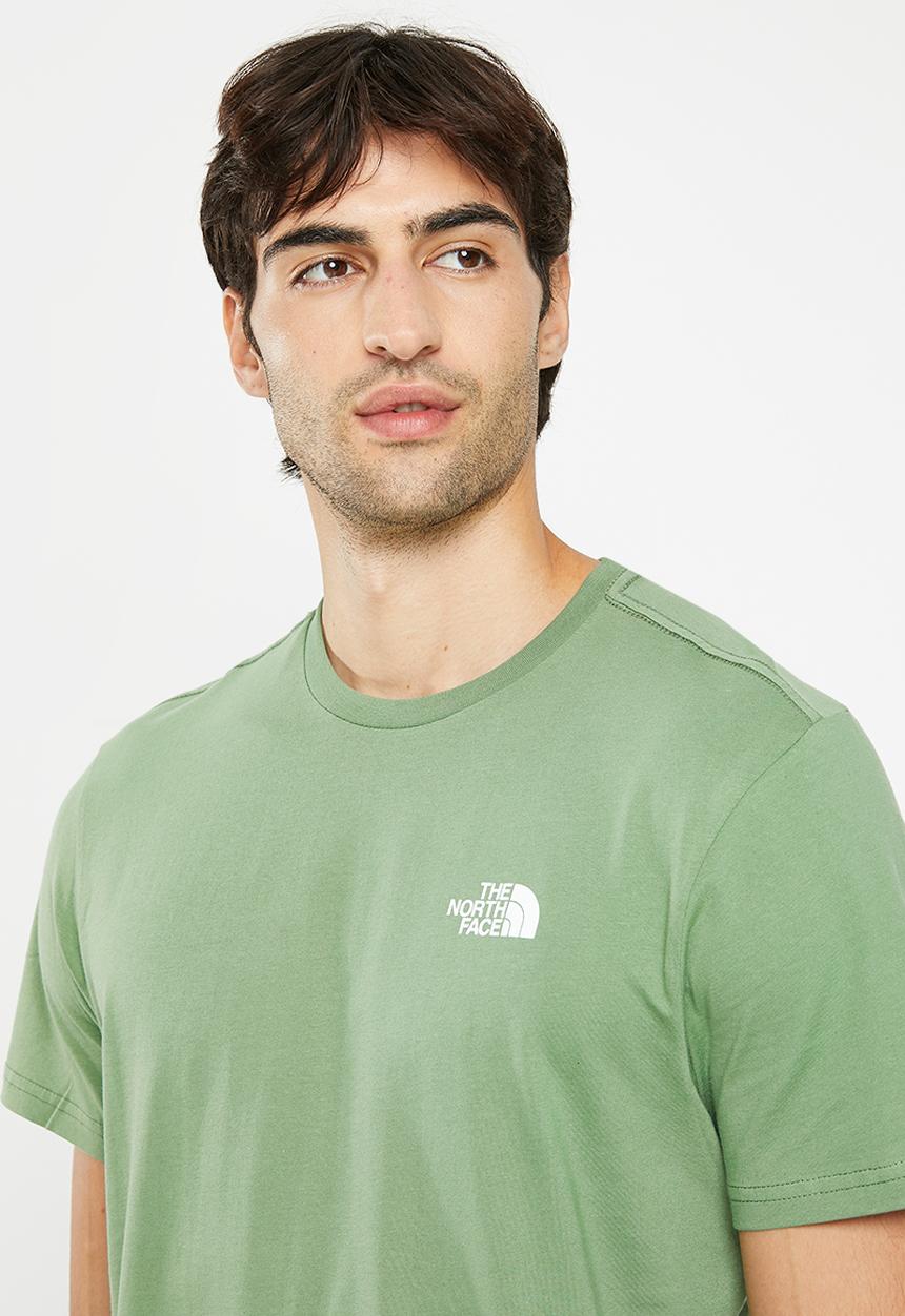The North Face - Short sleeve simple dome tee - eu - deep grass green (n11)