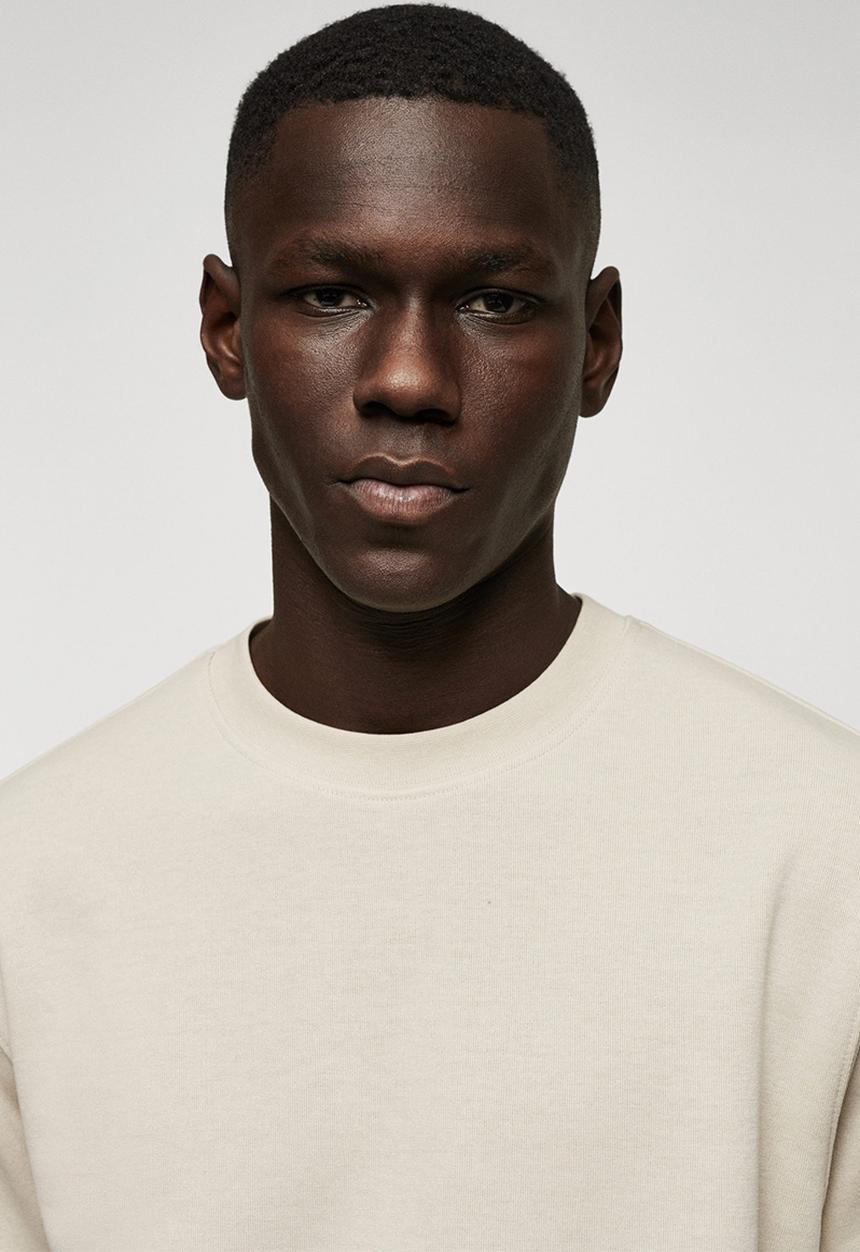MANGO - Sweatshirt londonc - sand