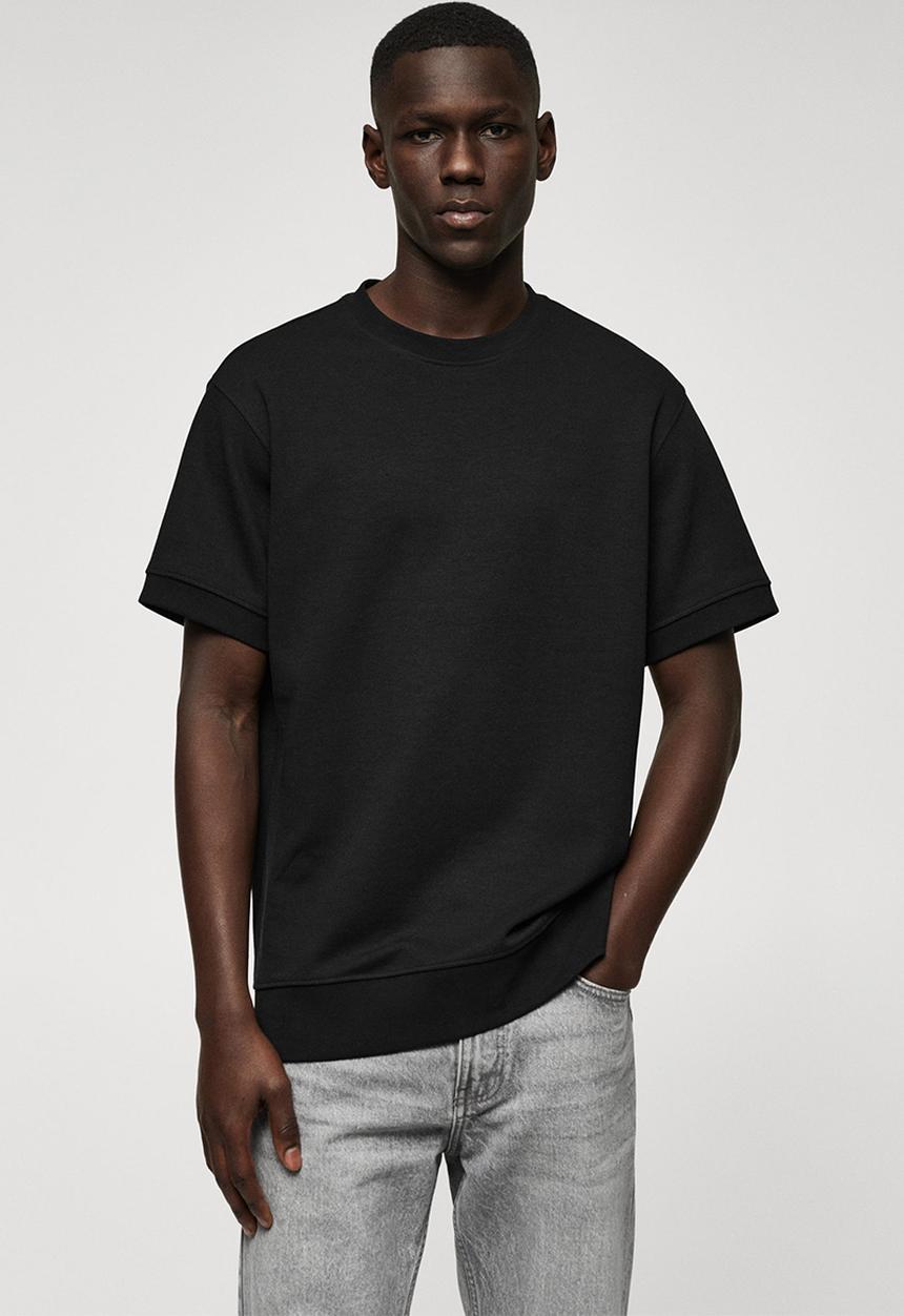 MANGO - Sweatshirt londonc - black