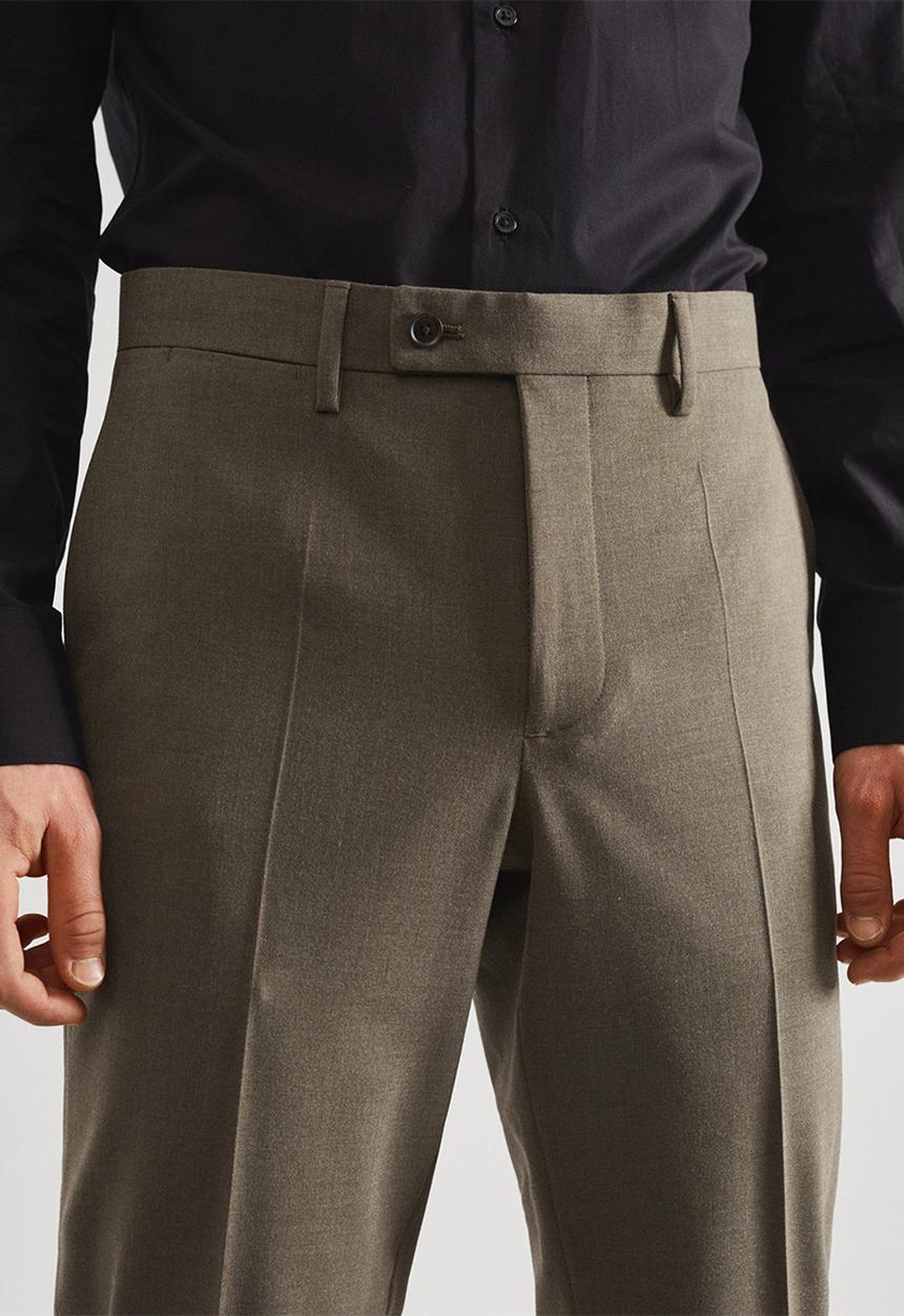MANGO - Trousers jude - dark grey
