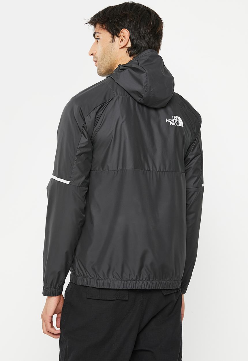 The North Face - Ma wind full zip - eu - tnf black-asphalt grey (kt0)
