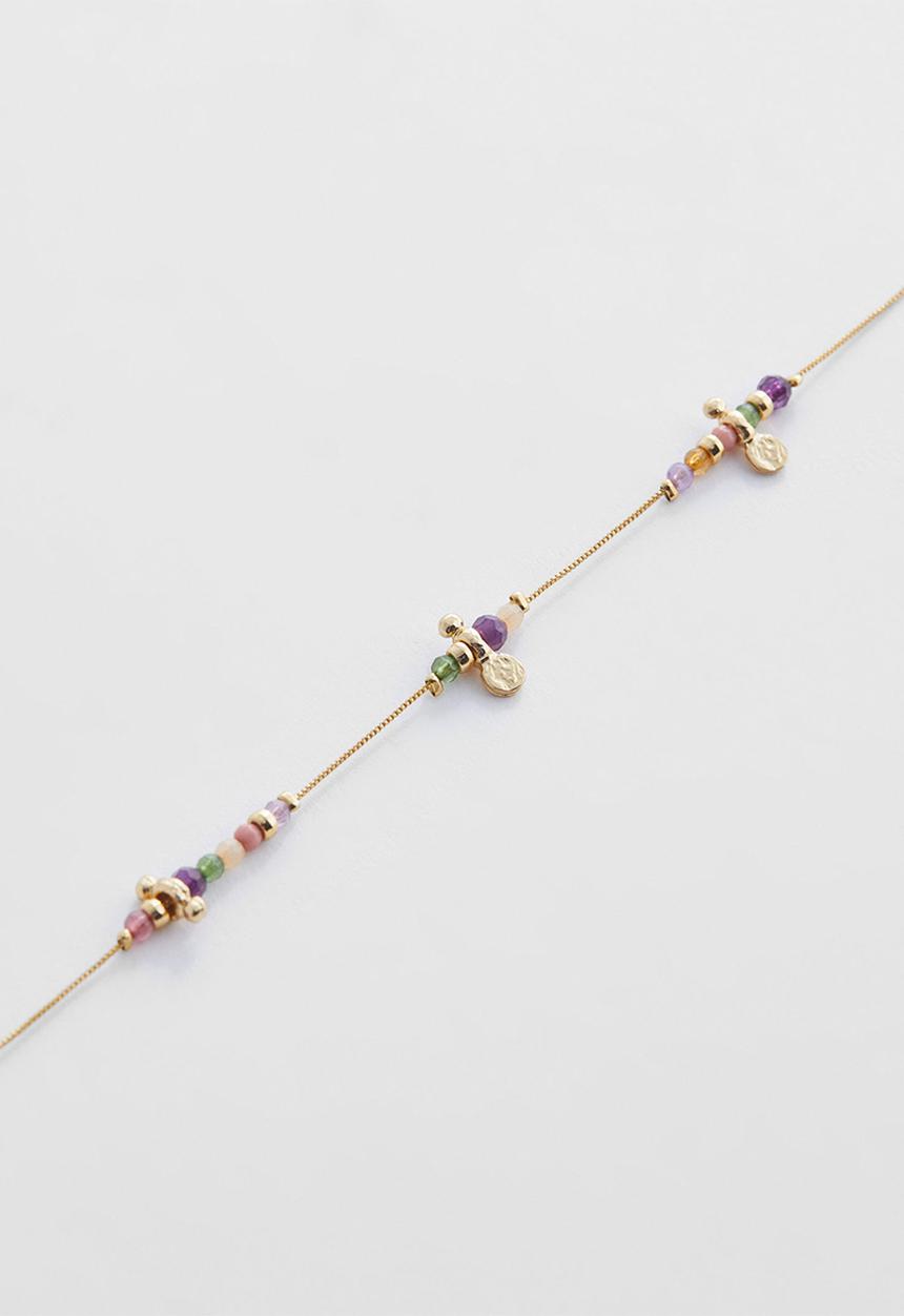 MANGO - Necklace rosalia - gold