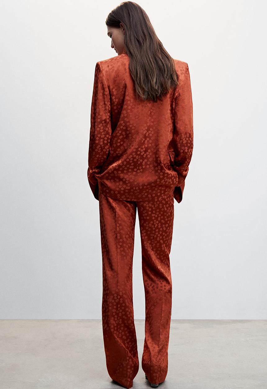 MANGO - Blazer topete - mid orange