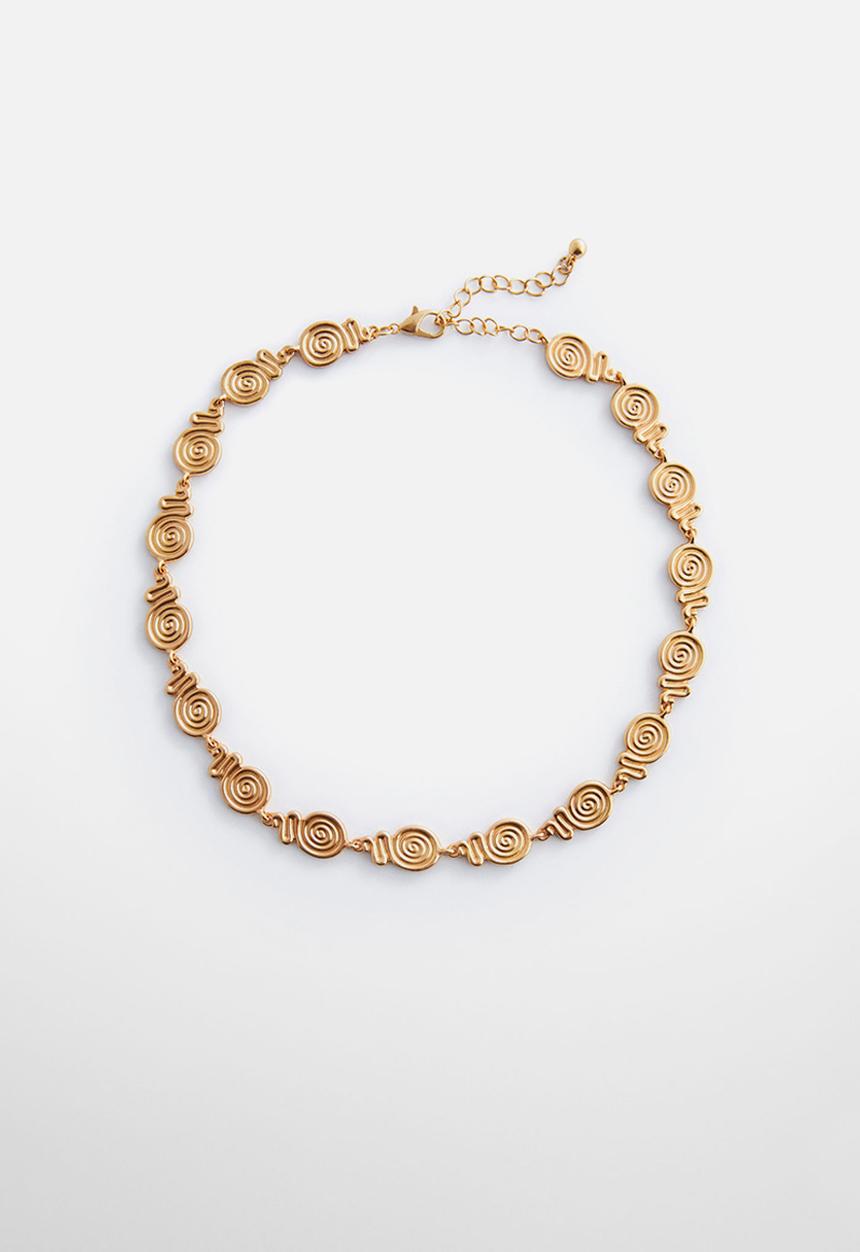 MANGO - Necklace ricki - gold