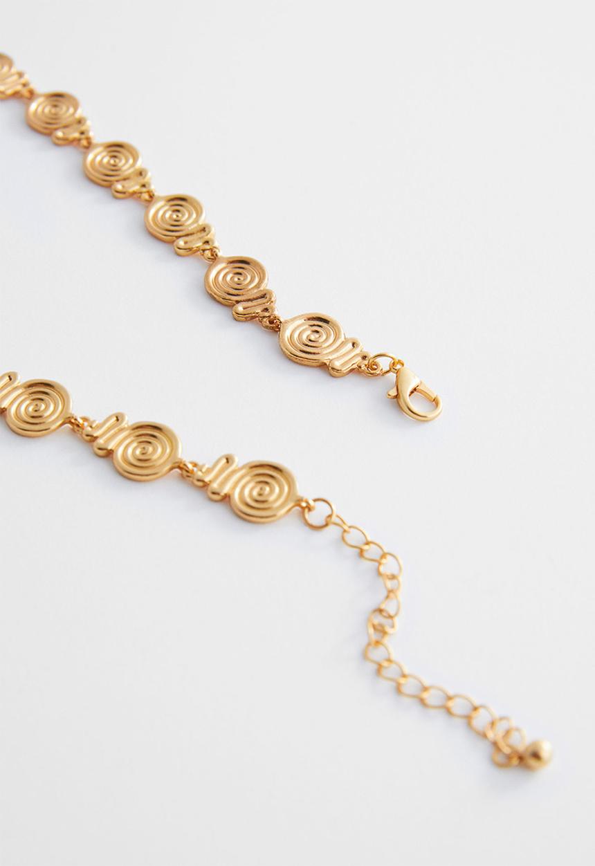 MANGO - Necklace ricki - gold