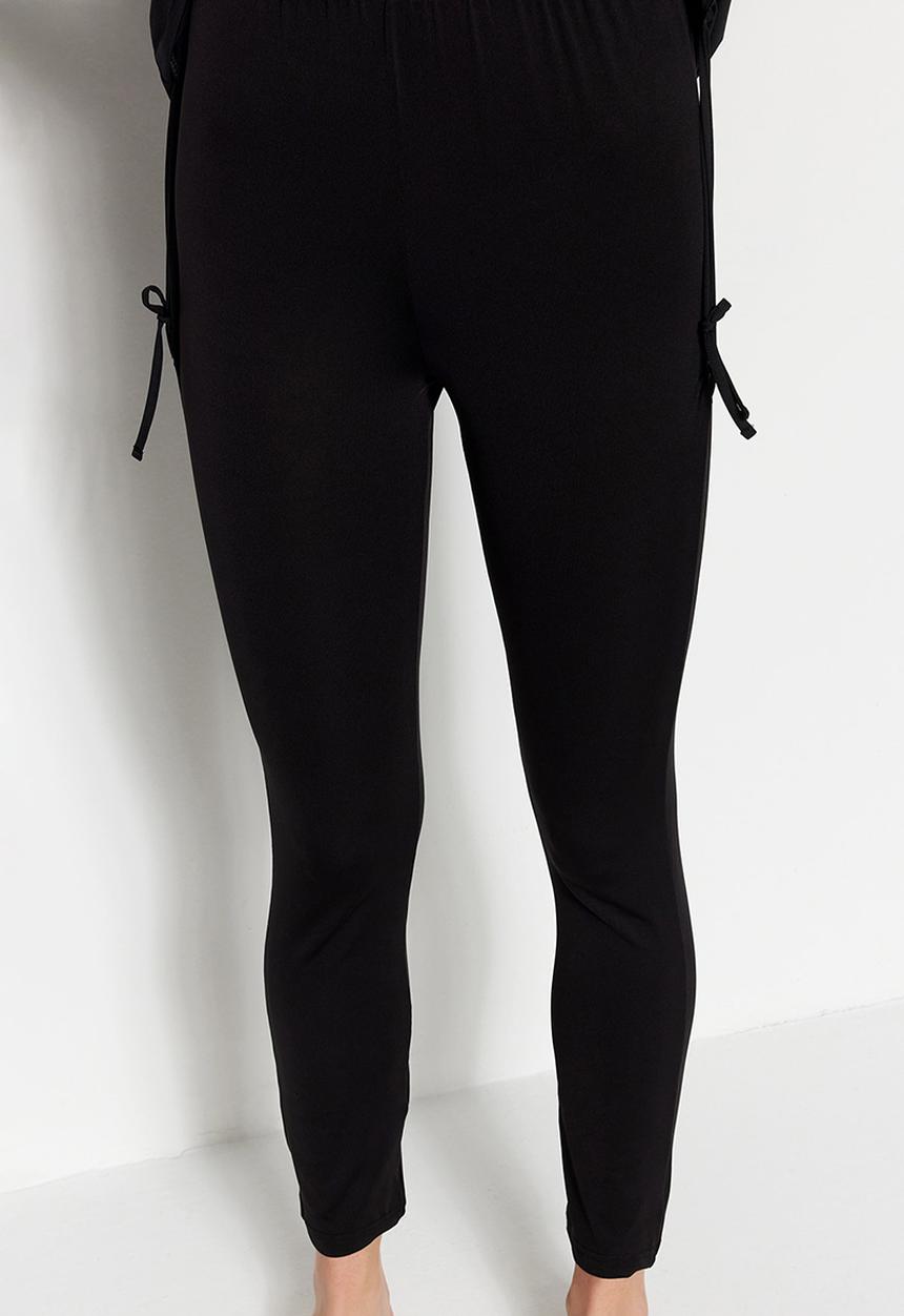 Trendyol - Modest swimsuit set - black