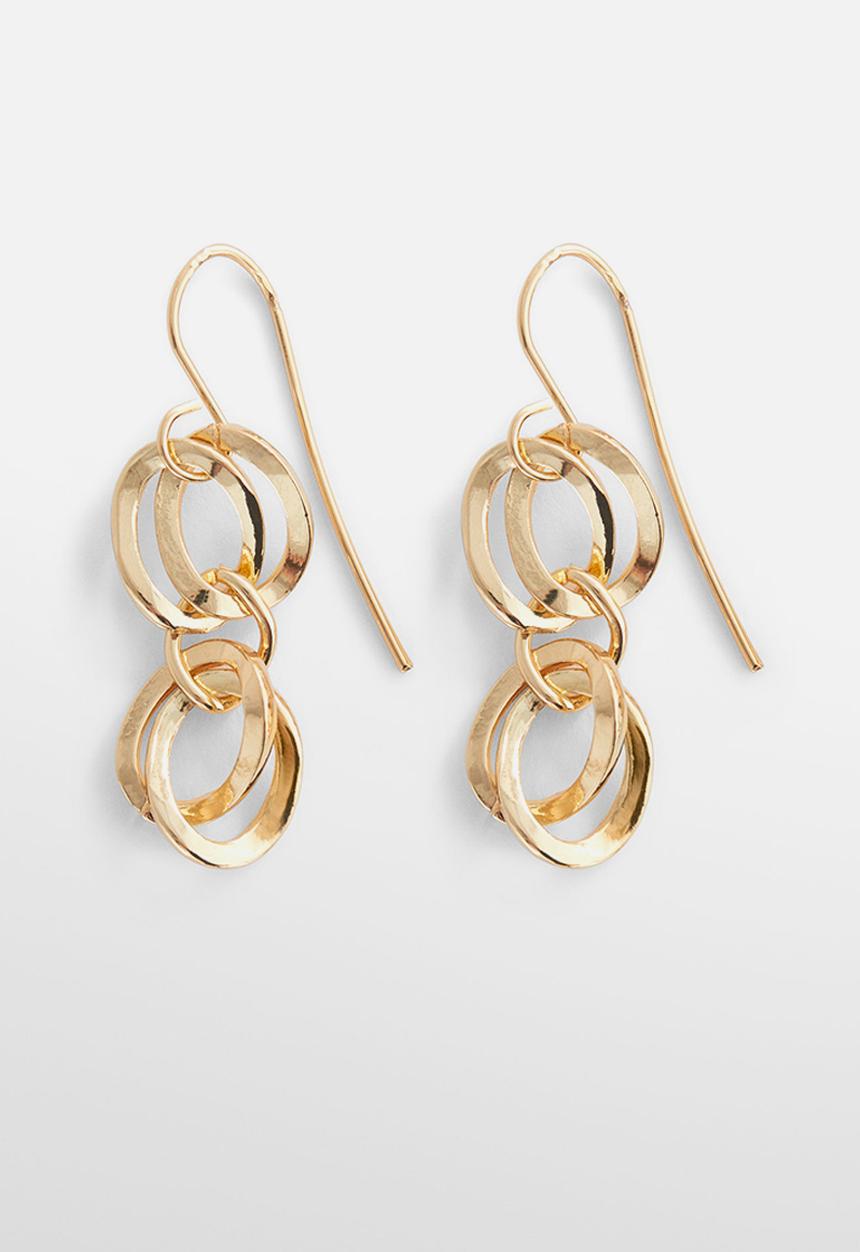 MANGO - Earrings tik - gold