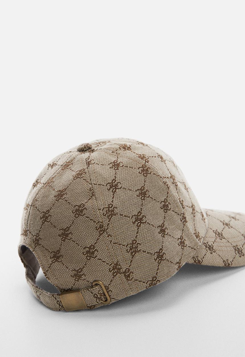 MANGO - Cap jack - medium brown