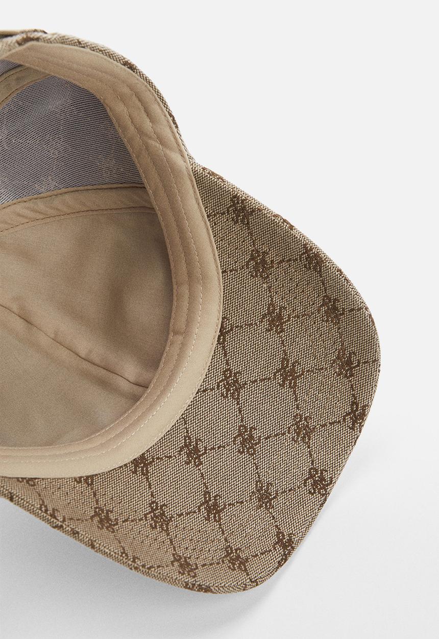 MANGO - Cap jack - medium brown