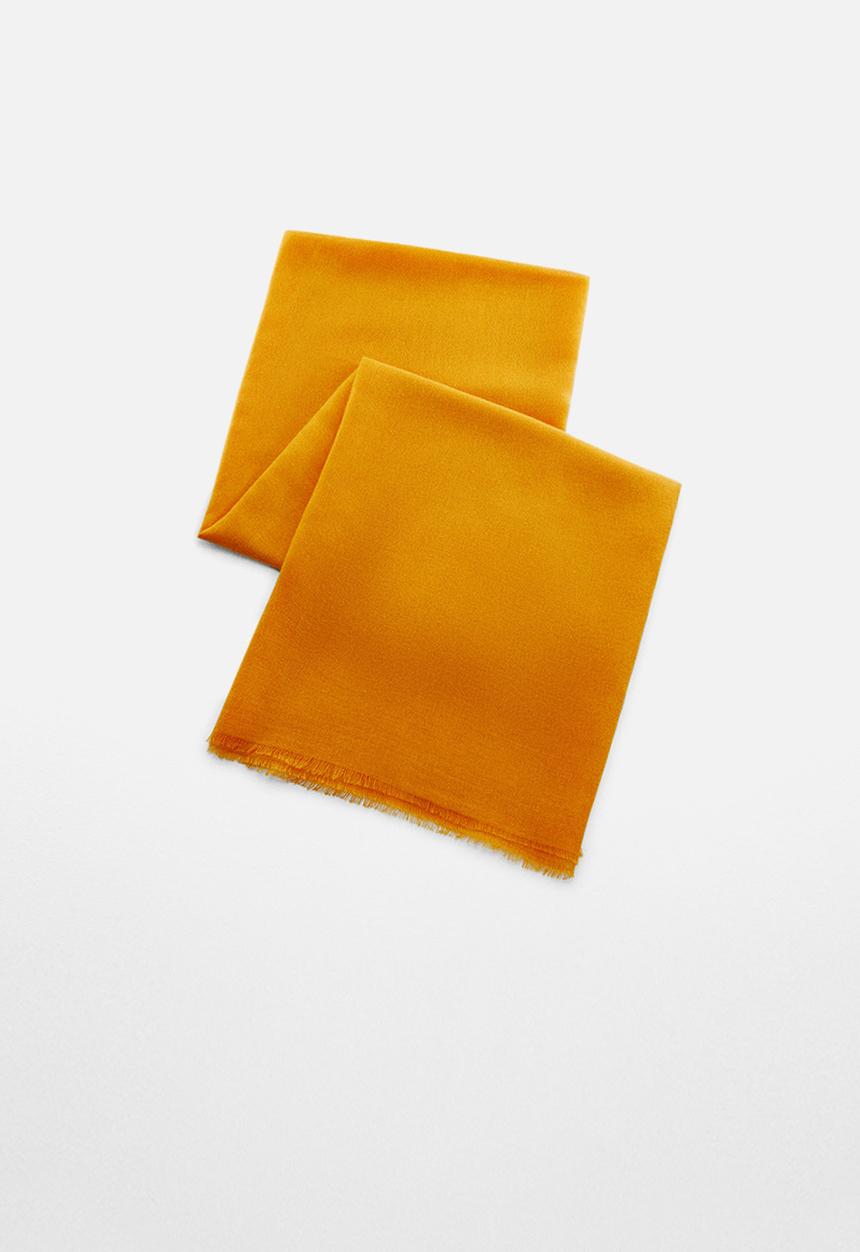 MANGO - Foulard givy - orange