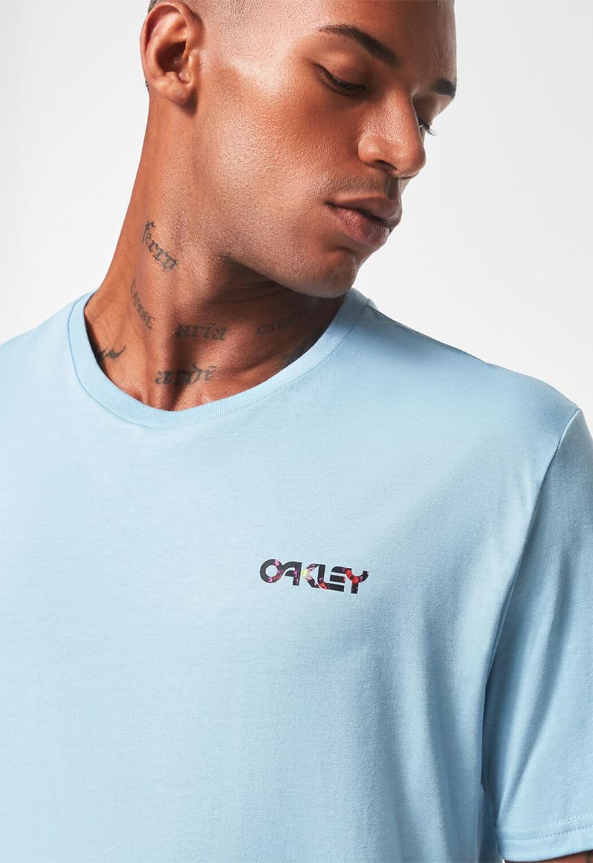 Oakley - Wynwood bark rc tee - stonewash blue