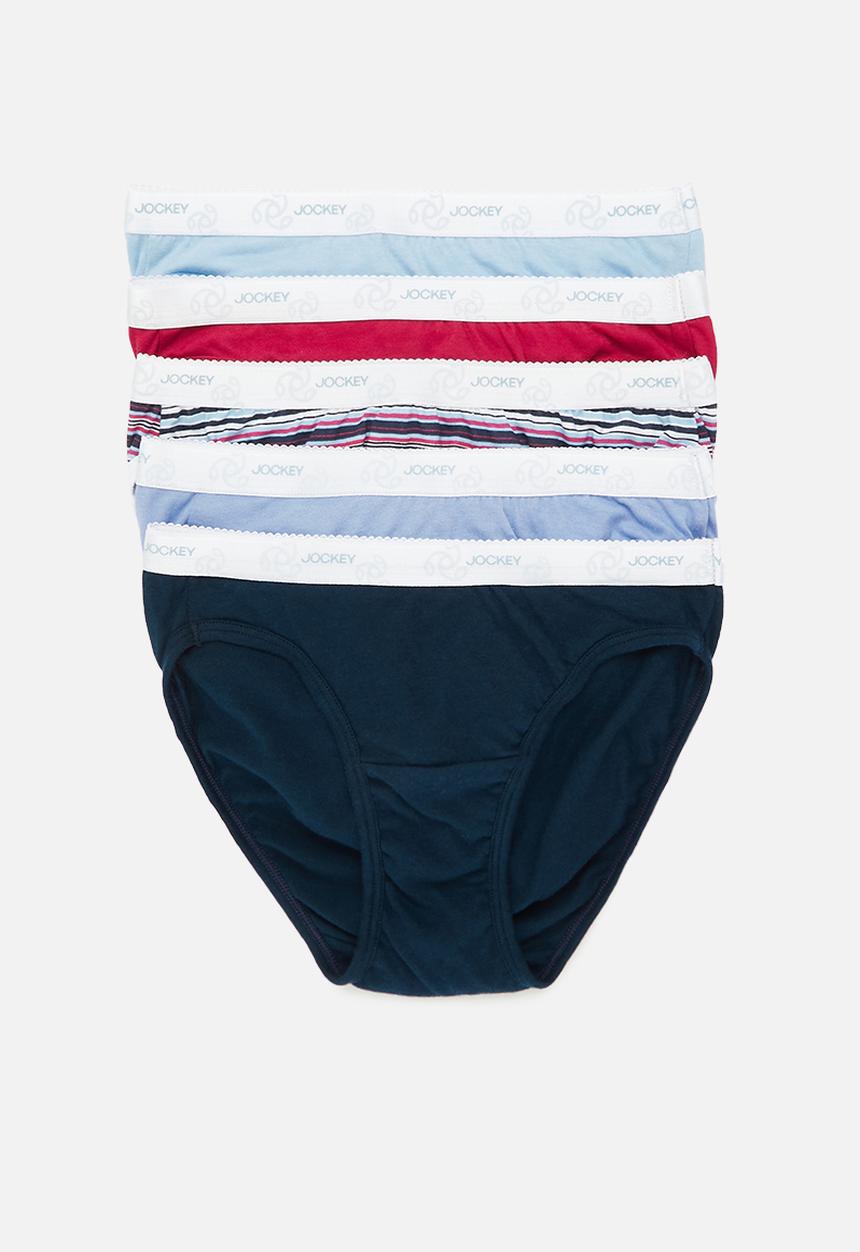 Jockey - 5 pack printed bikini - multi 