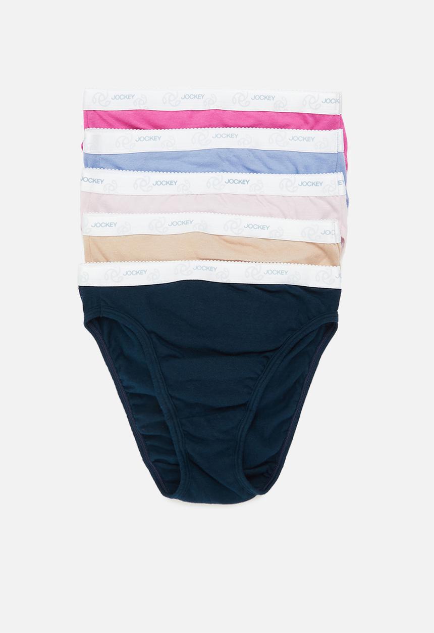 Jockey - 5 pack plain french cut - multi 