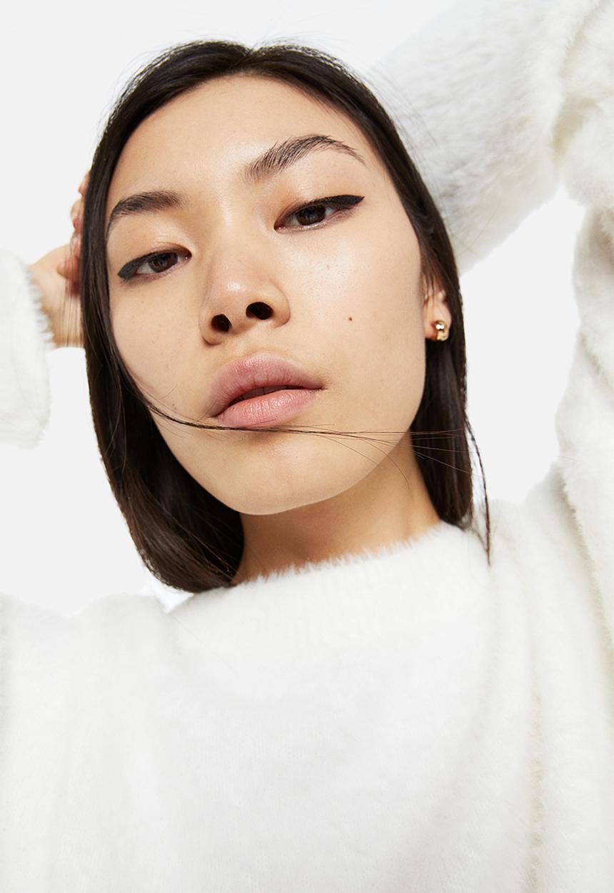 H&M - Fluffy jumper - white