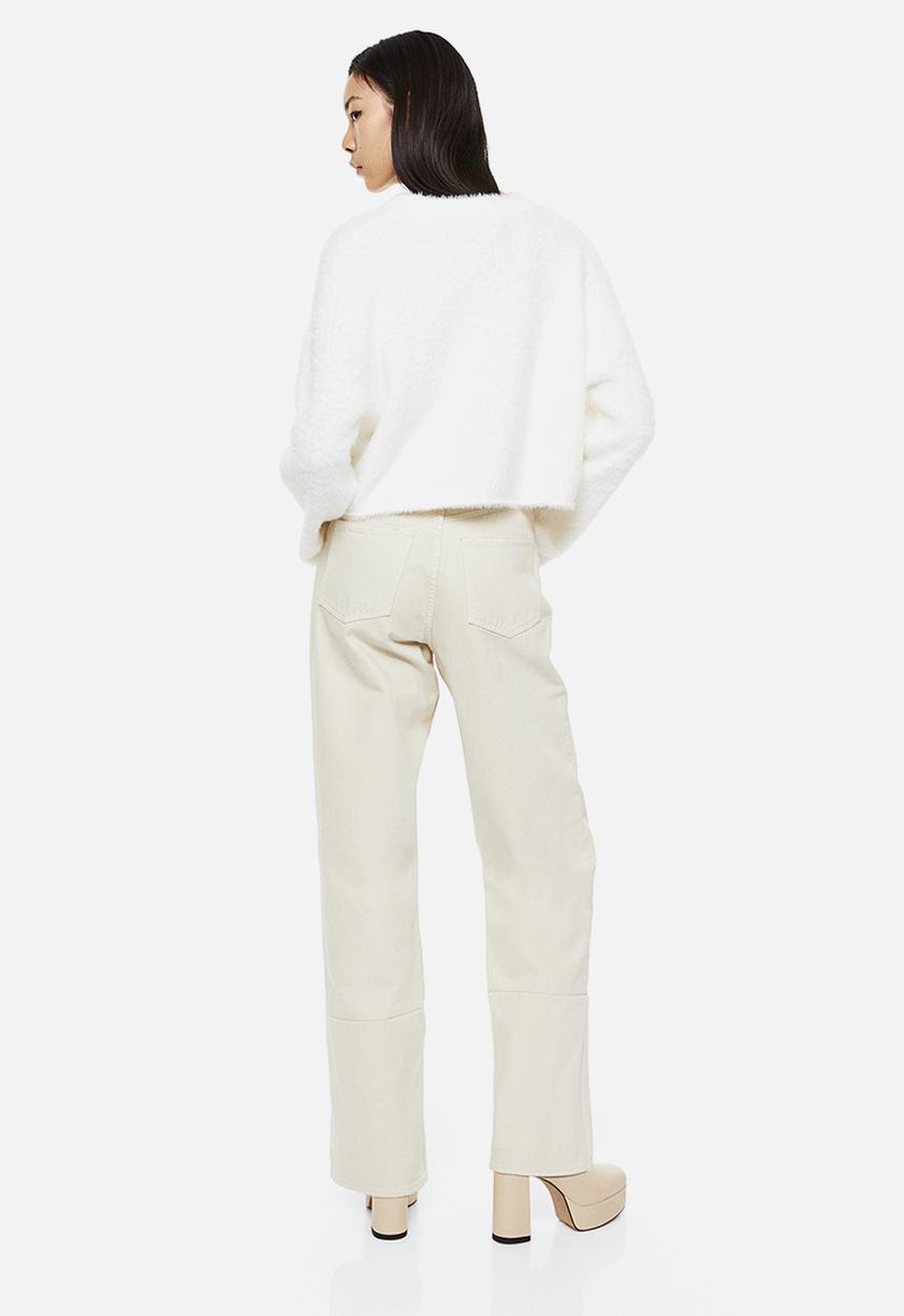 H&M - Fluffy jumper - white