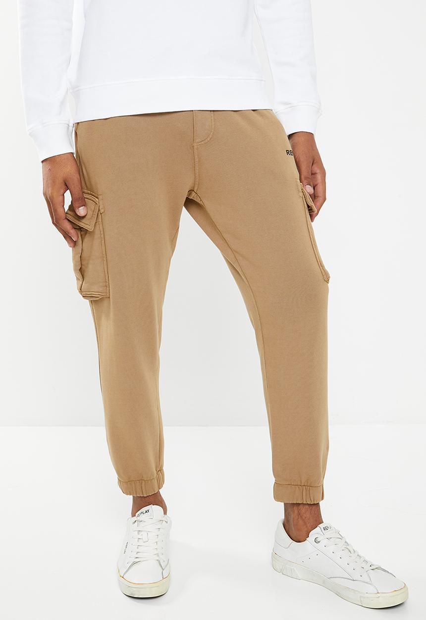 Replay - Bio Pack cargo jogger pants - Safari