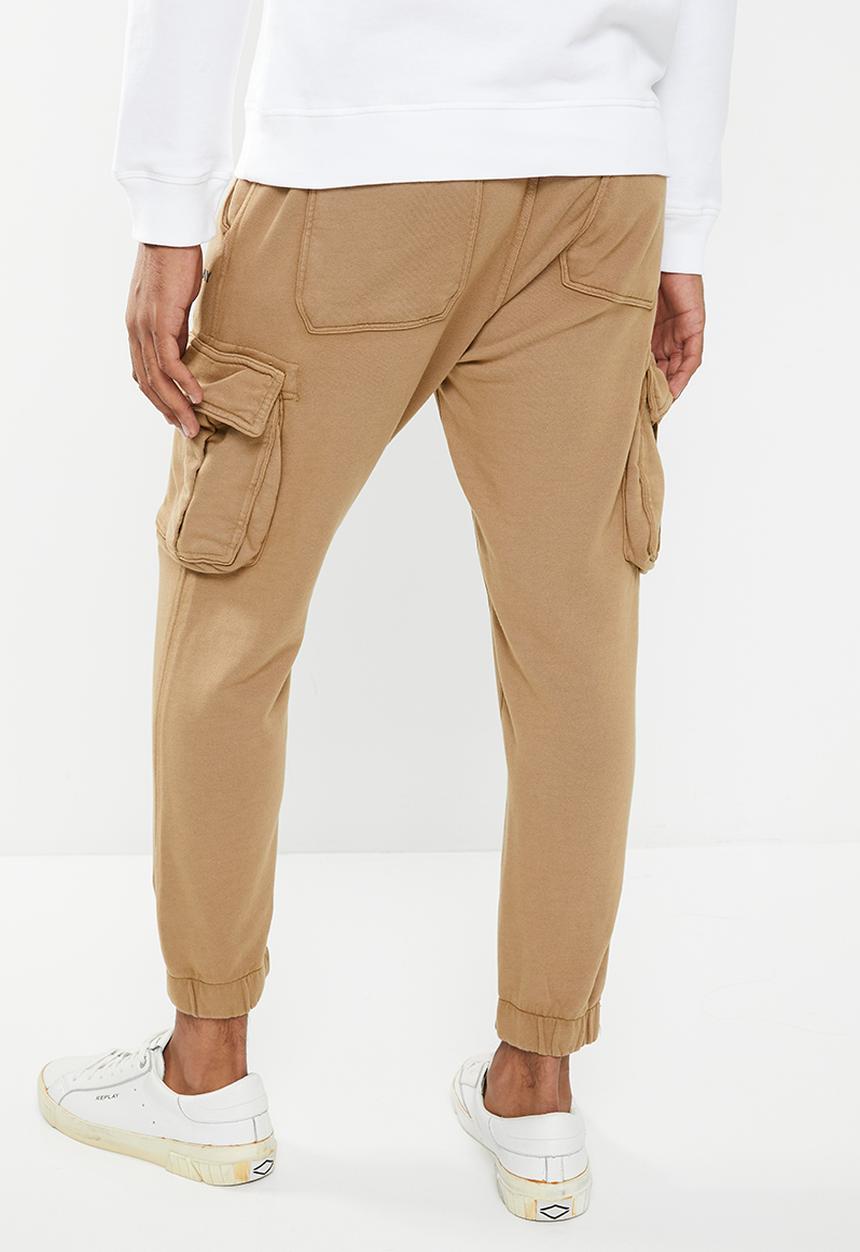 Replay - Bio Pack cargo jogger pants - Safari