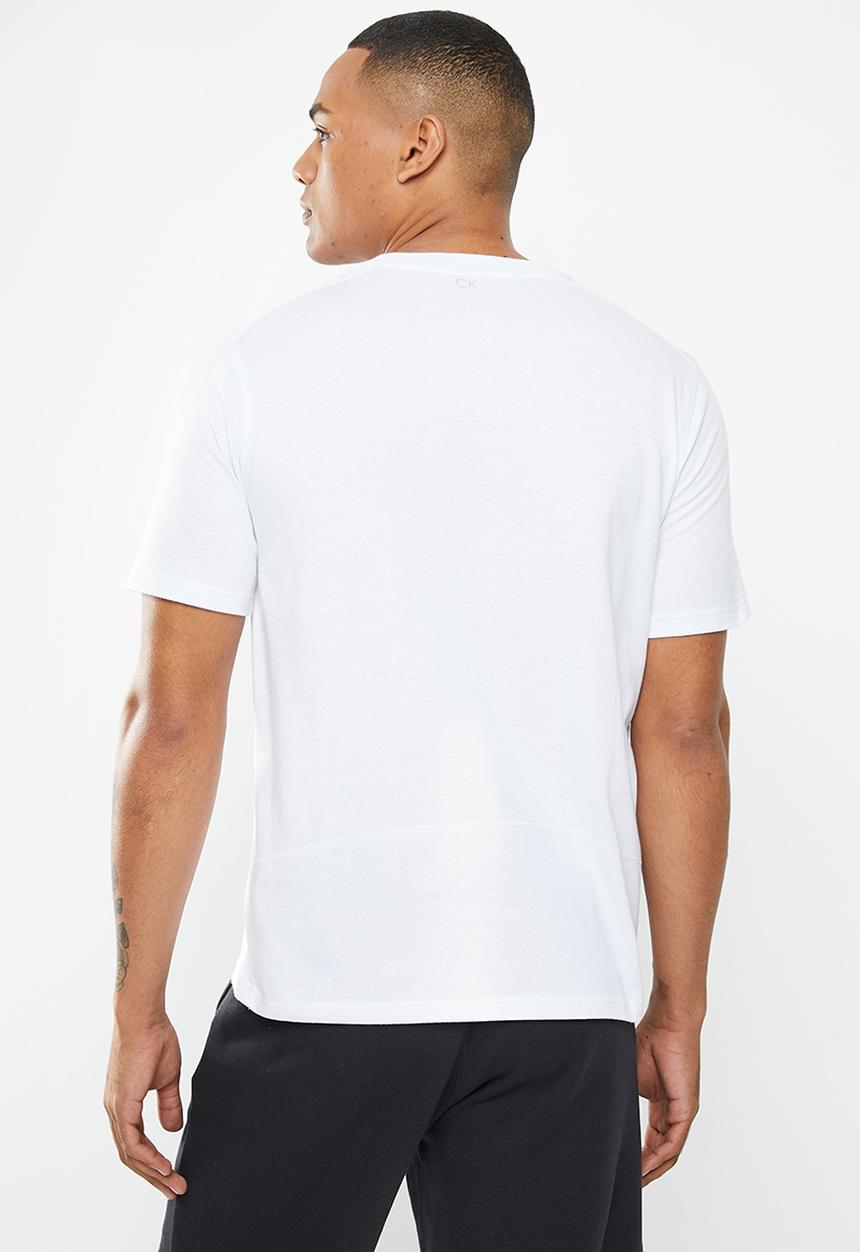 Calvin Klein - CK pw - short sleeve T-shirt mens - white 