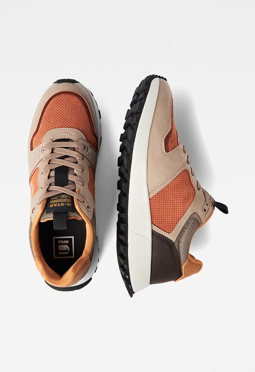 G-STAR - Theq run tpu prf - taupe/orange